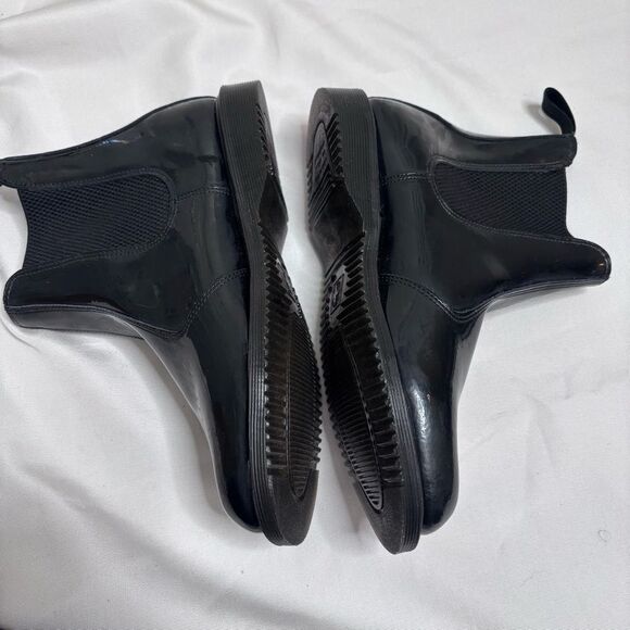 Dr Martens Women's Faun Chelsea Patent Boots 8 - Picture 3 of 7